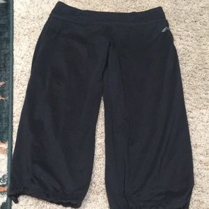 Cute black adidas capris